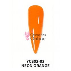PolyGel UV LED pentru unghii false Misscheering NEON Profesional de 15 ML -  YCS02 Neon Orange